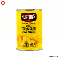 Hortons Whole Young Corn 425g