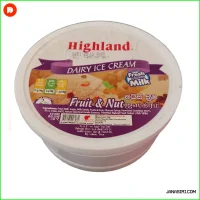 Highland Ice Cream - Fruit & Nut 2Ltr
