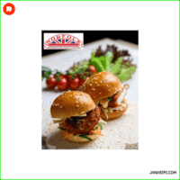 Norfolk Chicken Breaded Mini Burger 100 Units - 2.5kg